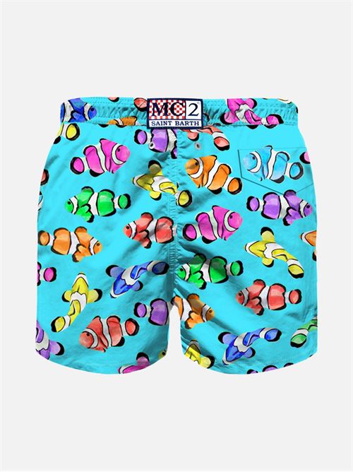 PRINTED BOY SWIM SHORT MC2 SAINT BARTH | JEA0001/00024D